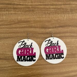 BLACK GIRL MAGIC EARRINGS